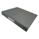 image 4 of Pack of 10 A4 Grey Paper Over Board Ring Binders by Janrax