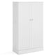 image 10 of COSTWAY Kitchen Cupboard Buffet Pantry Cabinet with Countertop White