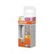 image 2 of Osram LED Lamp Star Light Bulb Candle Shape B25 Filament 6 Pack