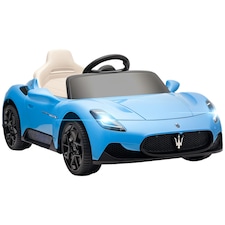 AIYAPLAY Maserati MC20 Licensed 12V Kids Ride on Car w/ Remote, Blue
