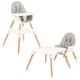 image 1 of Kikka Boo Highchair Multi 3 In 1 Grey