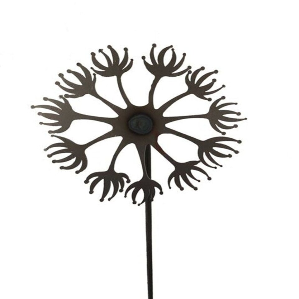 image 1 of Dandelion Pin Support 5Ft (Bare Metal/Natural Rust) (Pack of 3) - Steel - H152.4 cm