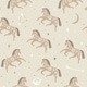 image 1 of Twinkle, Twinkle Unicorn Wallpaper in Neutrals | Cream | Neutrals