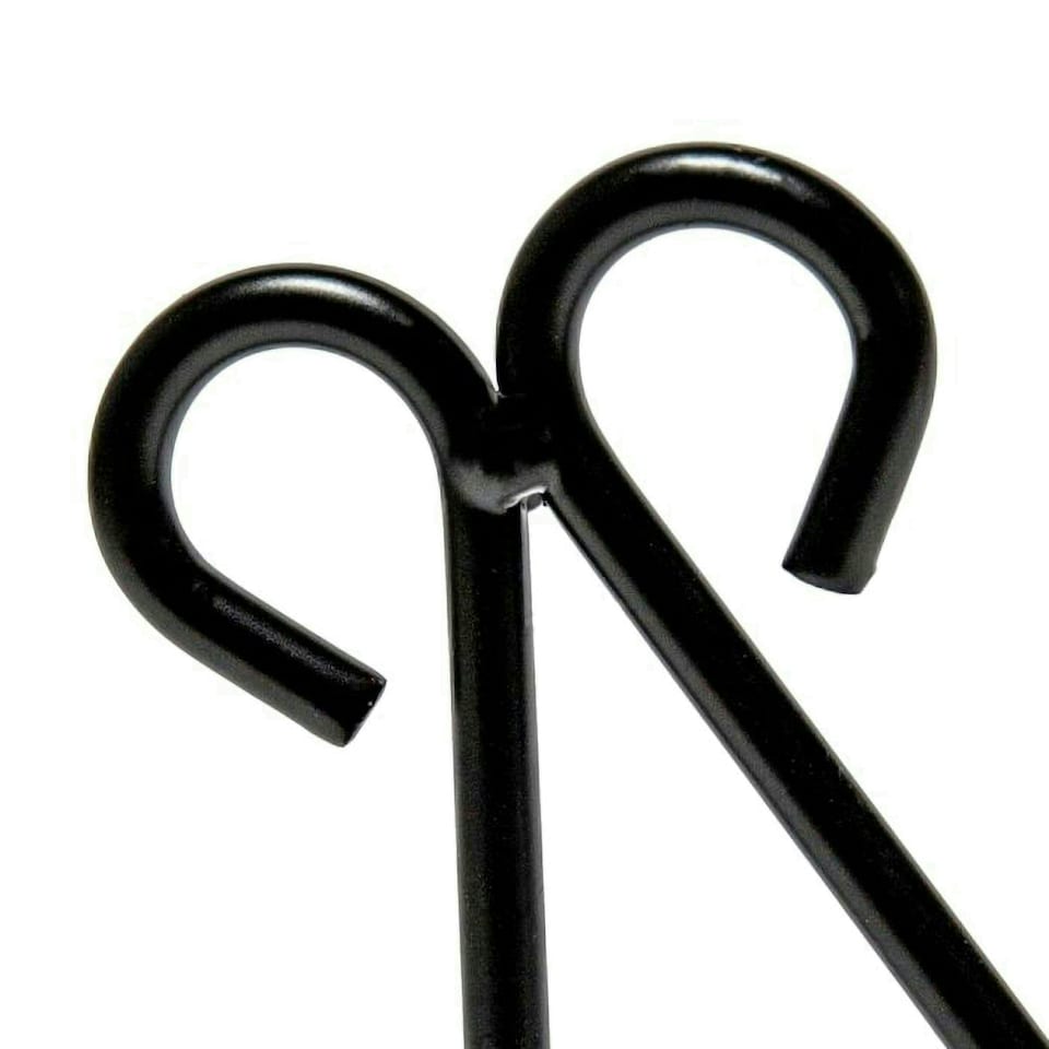 image 1 of Primrose Curved Design Hanging Basket Bracket Hook for Outdoor Wall 28cm
