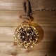 image 3 of 20cm Warm White Large Bauble LED Christmas Lights Window Decorations Timer Light