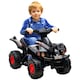 image 1 of AIYAPLAY 6V Kids Electric Quad Bike with Music, Forward Function, Black