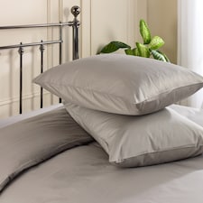 Hotel Pure Luxury 5 Star Classic Pillowcase - Pair Grey | Grey