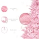 image 8 of HOMCOM 6FT Artificial Christmas Tree w/ Automatic Open for Home Party Pink