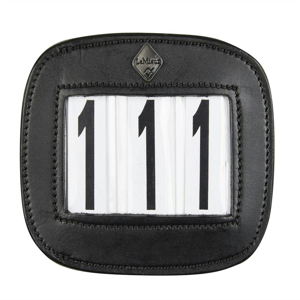 image 1 of LeMieux Saddle Number Holder Black | One Size