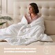 image 3 of Silentnight Natural Wool Collection Lightweight Duvet | White | King
