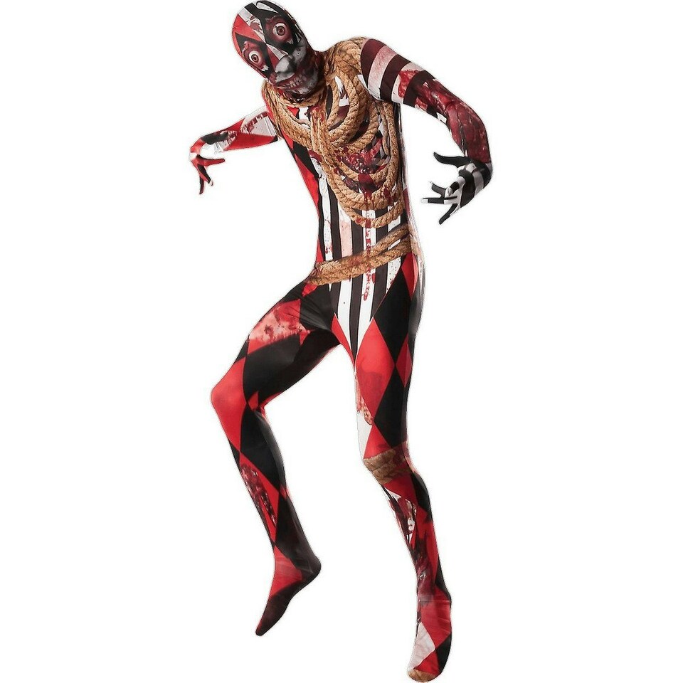 Rubies Unisex Adult Dead Acrobat Costume - Black/Red - L L