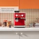 image 6 of KitchenAid Semi Automatic Espresso Machine with Burr Grinder Candy Apple