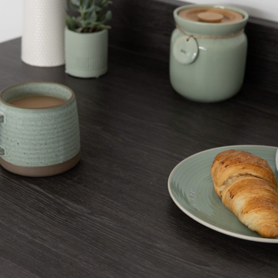 image 1 of Sticky Back Plastic Oak Sheffield Umbra Wood Effect Kitchen Self-adhesive Vinyl Wrap for Cupboards, Doors and Worktops 90cm x 15m - d-c-fix