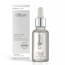 skinChemists Wrinkle Killer Anti-Ageing Facial Oil 30ml for Loss of Firmness, Fine Lines, Wrinkles