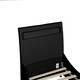 image 6 of Orion LED Lights Headboard Gaming Style Black Faux Leather Bed Frame (Double)