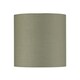 image 3 of Set of 2 Sage Green Textured Cotton 17cm Table Lamp Shades Green