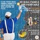 image 5 of NOVECRAFTO Decorative 3D Wall Panels (50cm x 50cm) Diamond Design PVC Cladding Panel