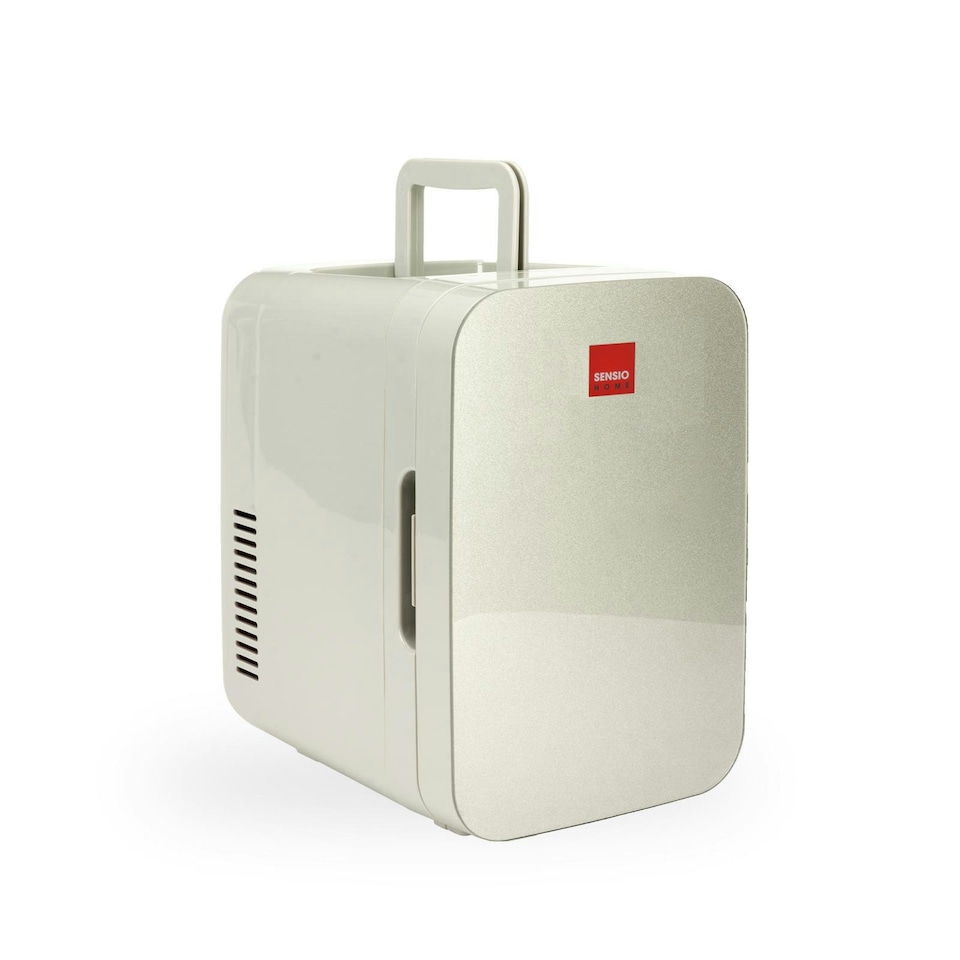 image 1 of Sensio Home 10L Mini Fridge Cooler & Warmer Silver, AC & DC Power