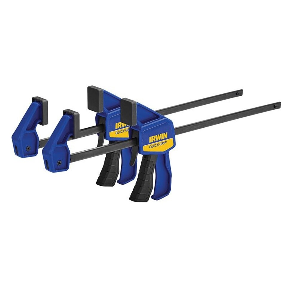 image 1 of Irwin Quick-grip Mini Bar Clamp | Multi | Multi Colour | 300mm (12in) Twin Pack | 1