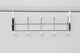image 3 of Interiors by Premier Over Door Hanger, 10 White Ball Hooks Door Hanger, Space-Saving Door Hanger for Living Room and Hallway