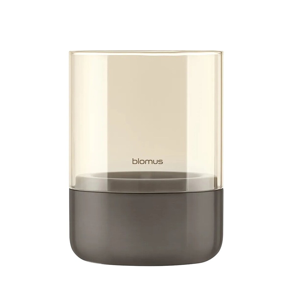 image 1 of Blomus Tealight Holder S Burned Metal/Metallic Finish