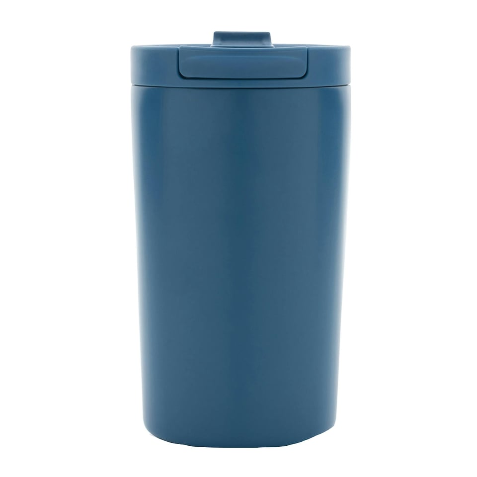image 1 of XD Collection Recycled Stainless Steel Vacuum Insulated 300ml Mug - Blue - One Size | Blue | 1