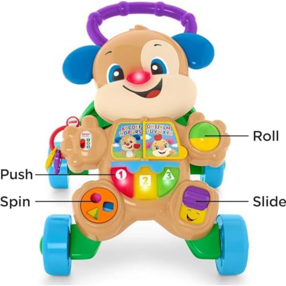 image 1 of Fisher Price Laugh And Learn Puppy Walker