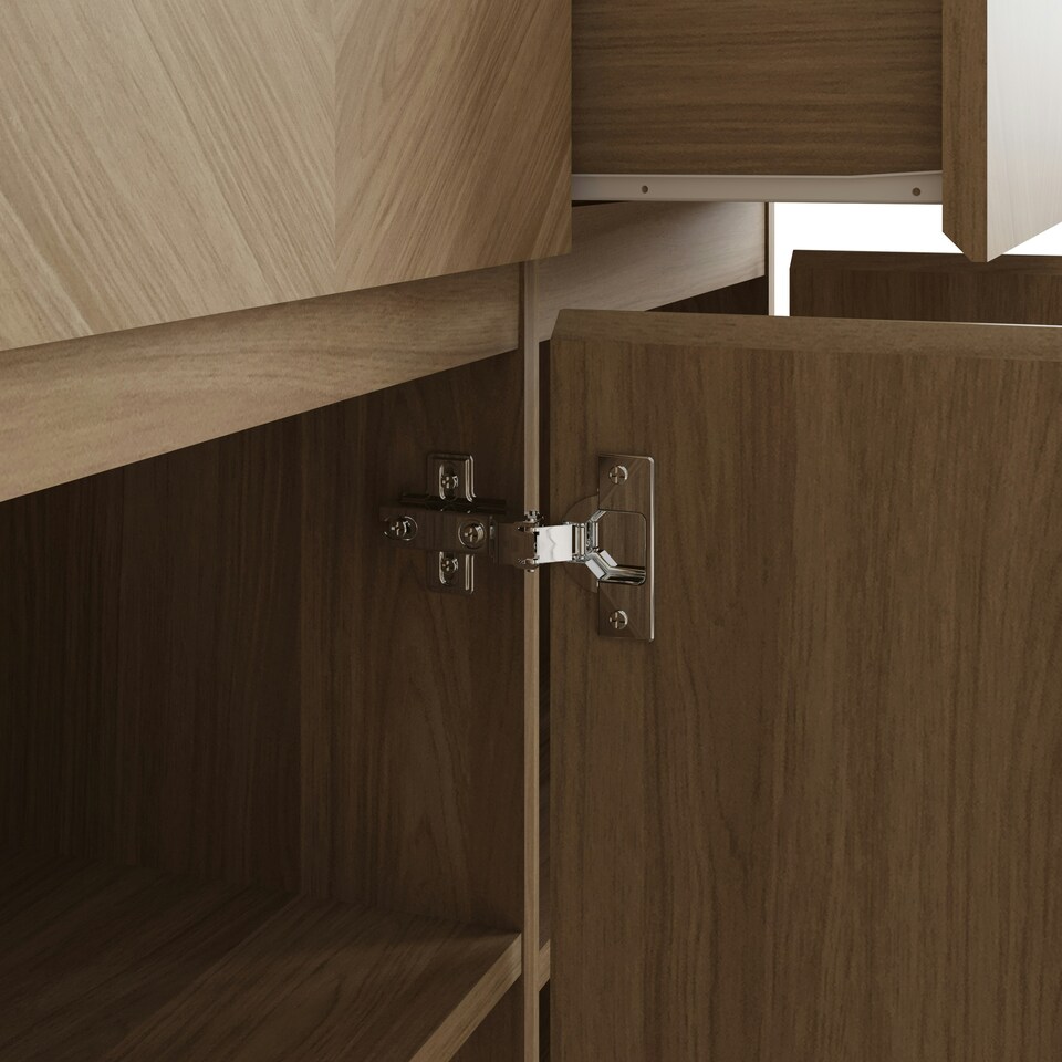 image 1 of GFW Catania Large Sideboard - Euro Oak