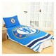 image 1 of Chelsea FC Pulse Duvet Cover Set - Sky Blue - Single