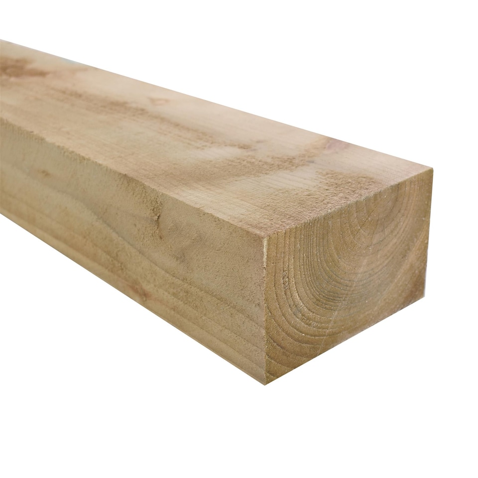 image 1 of Snowdon Timber Garden Treated Sleeper (L) 1.2m (W) 150mm (H) 100mm
