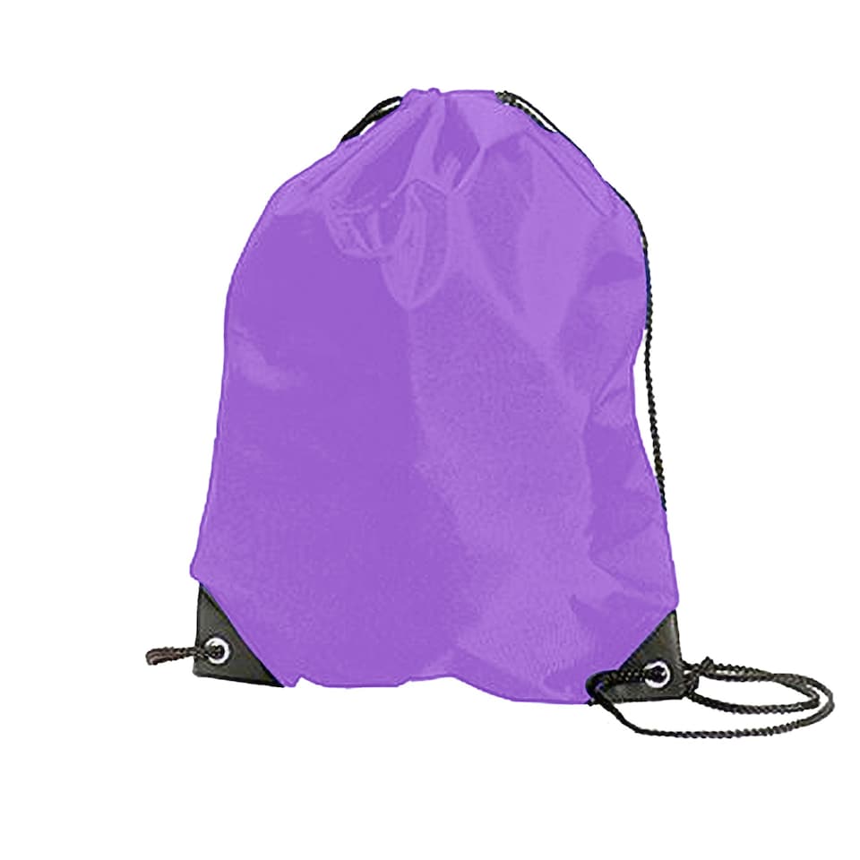 image 1 of Shugon Stafford Plain Drawstring Tote Bag - 13 Litres - Purple - One Size Purple | One Size