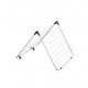 image 2 of Oypla Over Bath Clothes Laundry Airer Drying Rack Washing with 10m Drying Space
