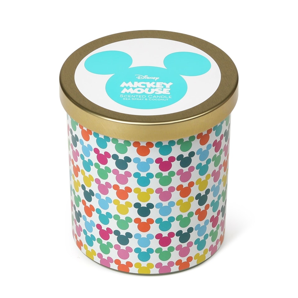 image 1 of Disney Mickey Mouse Scented Candle - Sea Spray & Coconut