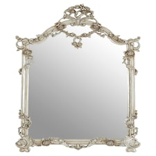 Interiors by Premier Rectangular Framed Wall Mirror Gold