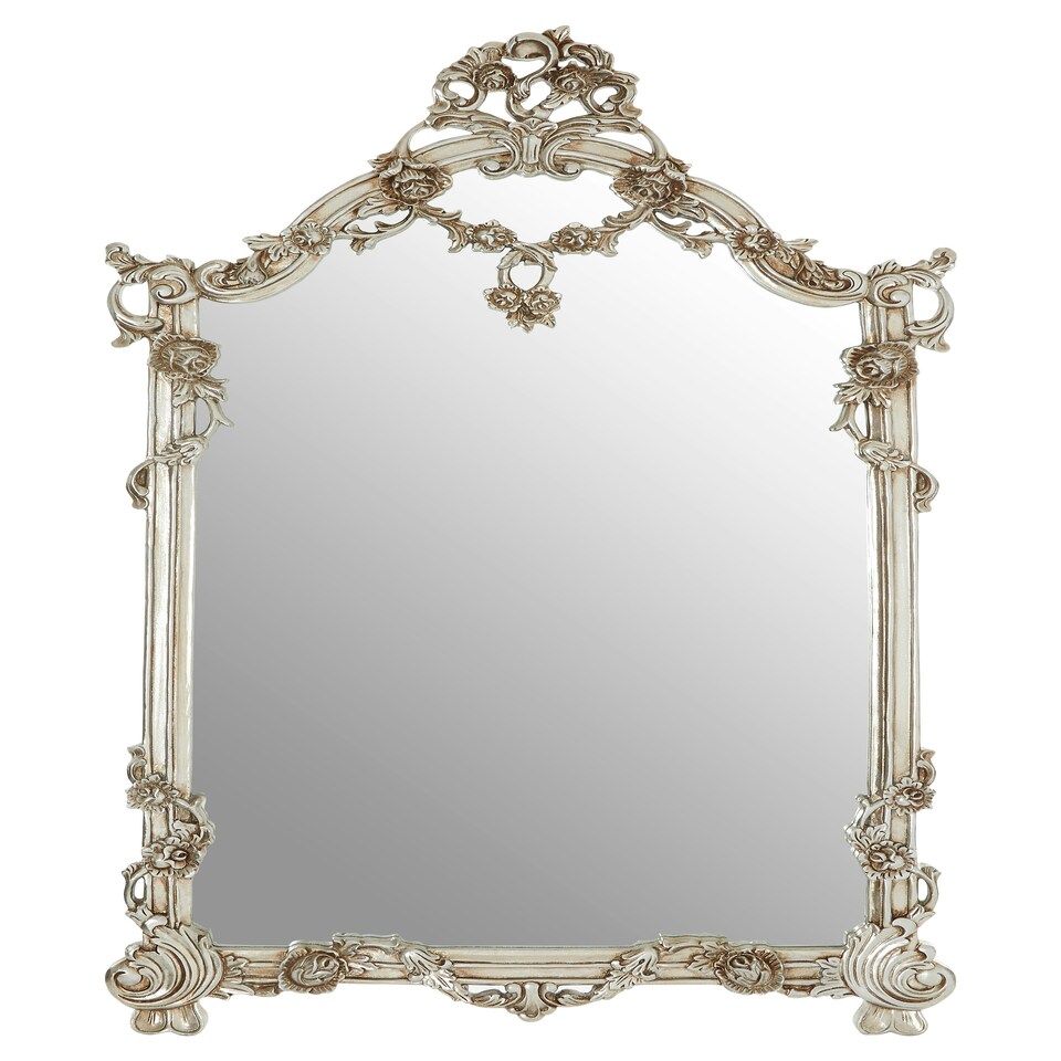 image 1 of Interiors by Premier Rectangular Framed Wall Mirror Gold