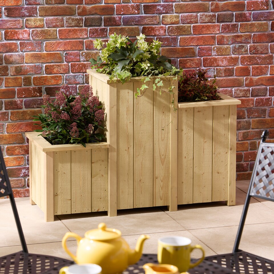 image 1 of Rowlinson Signature Heritage Three Tier Corner Planter