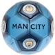 image 1 of Manchester City FC Signature Football - Size 5 Blue