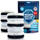 image 1 of Active Era Mosquito Repellent Band 18 pack EVA band Clear x 6 Black x 6 White x6