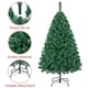 image 6 of Yaheetech Hinged Fir Christmas Tree with Foldable Stand