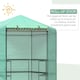 image 5 of Outsunny 196 x 215CM Walk In Greenhouse 3-Tier Garden Hexagon Grow Flower Plants