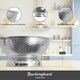 image 3 of Buckingham Stainless Steel Micro-perforated Deep Colander / Strainer 16.5 cm Long Handle