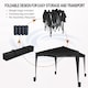 image 3 of MCC Direct Gazebo 3x3 Pop up Black | Black | Black
