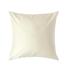 Homescapes Cream European Size Egyptian Cotton Pillowcase 1000 TC - 60 x 60 cm | Multi