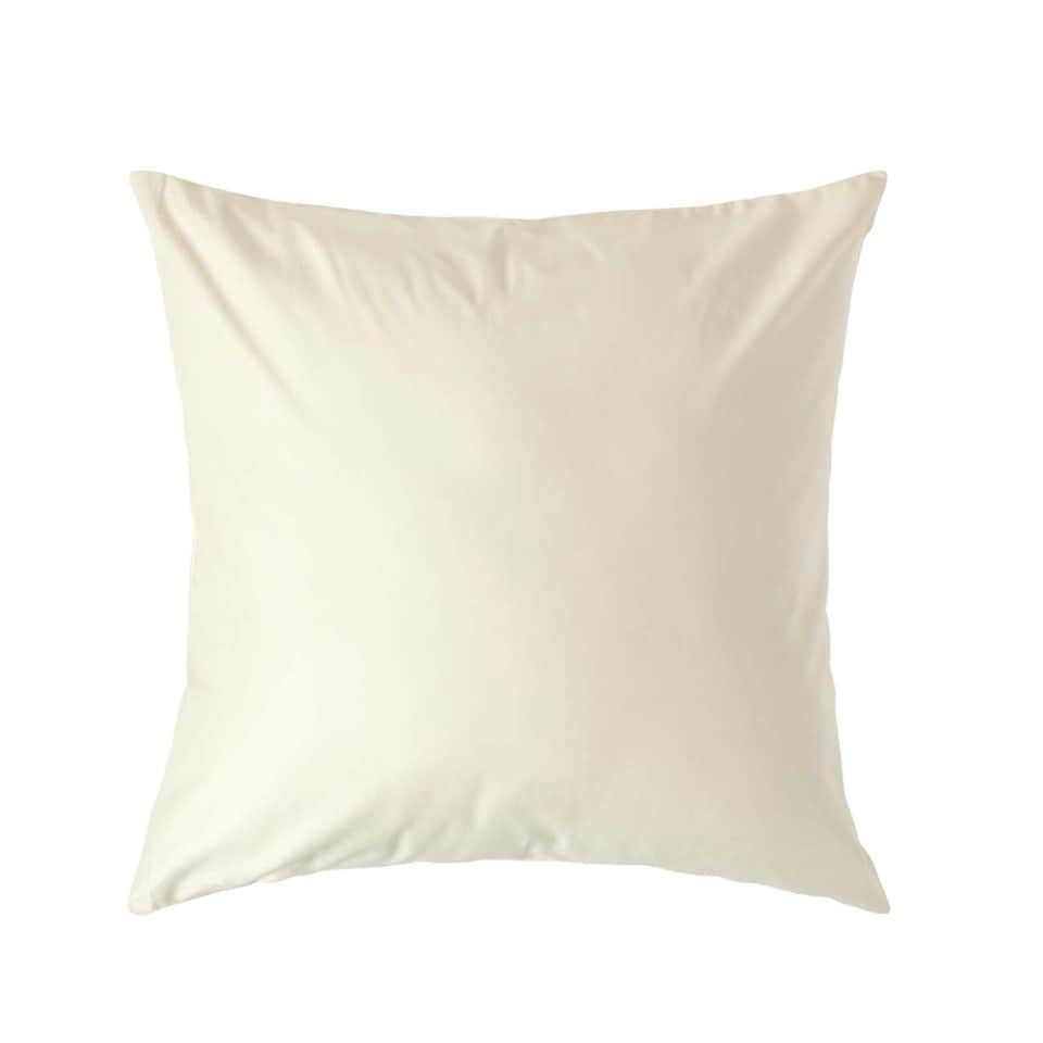 image 1 of Homescapes Cream European Size Egyptian Cotton Pillowcase 1000 TC - 60 x 60 cm | Multi