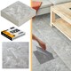 image 9 of Vinyl Floor Tiles Self Adhesive – 30 Pack Covers 30 sqf (2.79sqm) – 12x12in (30.5x30.5cm) Waterproof Peel & Stick Vinyl Flooring for Kitchen, Bathroom & Home Light Grey Marble
