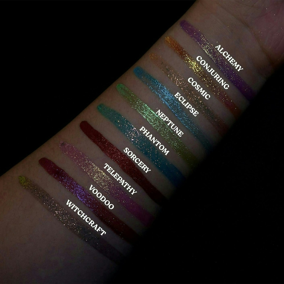 image 1 of Conjuring Chroma Magic - Liquid Eyeshadow - Glisten Cosmetics Multi
