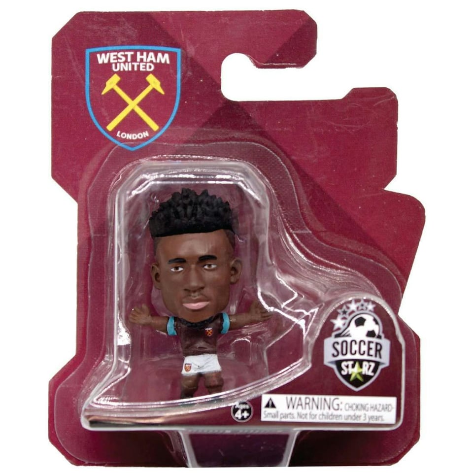 image 1 of West Ham United FC Mohammed Kudus SoccerStarz Football Figurine - Multicoloured - One Size