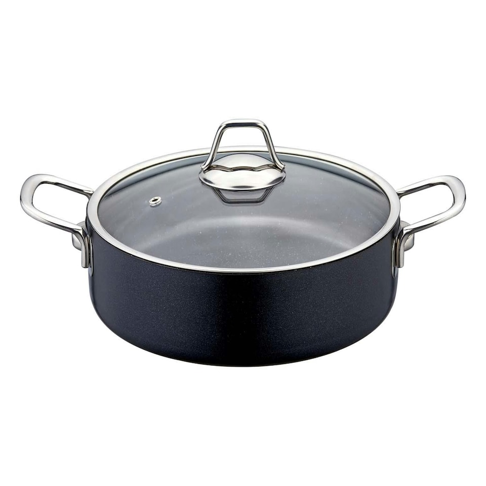 image 1 of Zest Gusto Collection Non-Stick Granite Shallow Casserole - 24 cm Shallow Casserole (2.75 Lt)