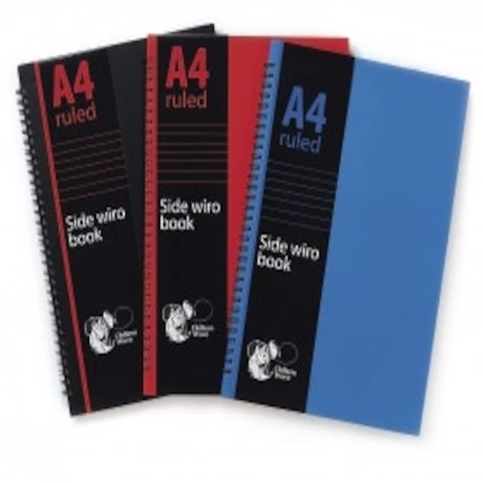 image 1 of A4 Side Wiro Ruled Book