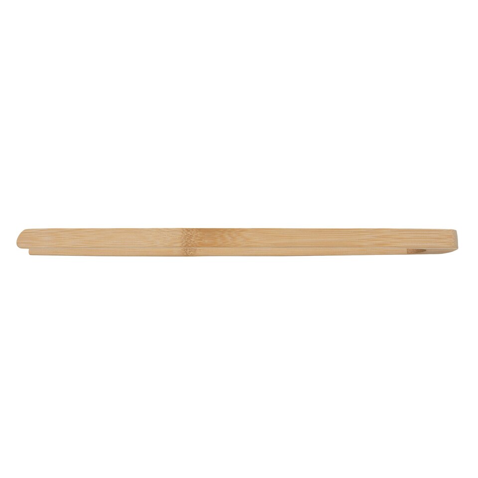 image 1 of Ukiyo Bamboo Logo Tongs - Brown - One Size